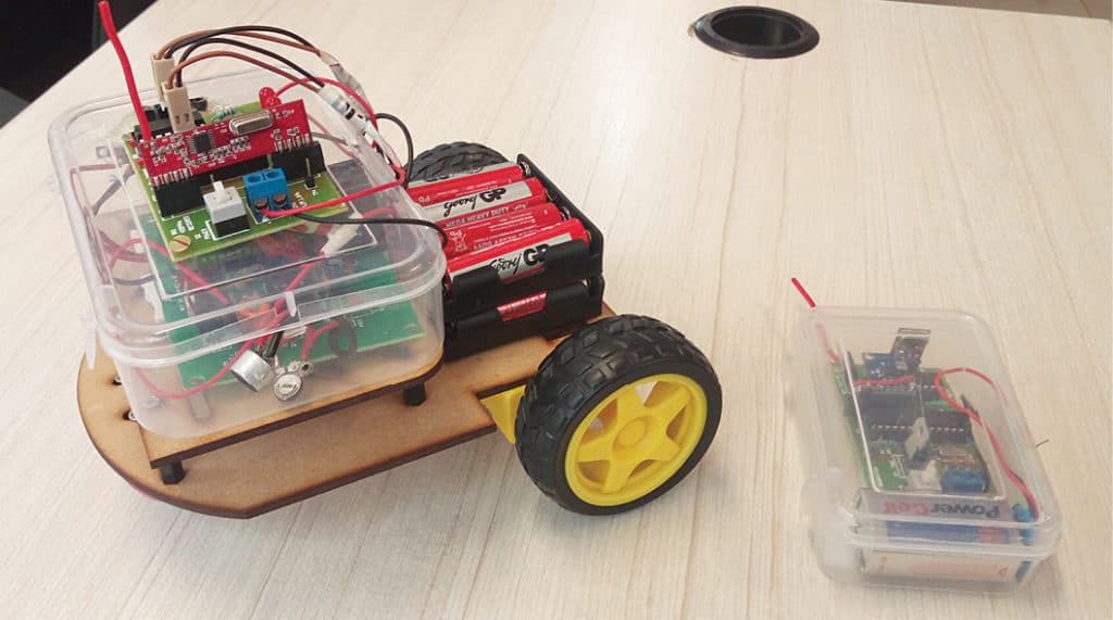Build A Gesture And Clap Controlled Robot | Full Electronics Project