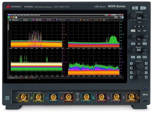 New Eight Channel Oscilloscopes With Real-Time Spectrum Analyser