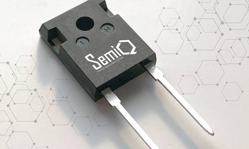 SiC Schottky Diodes for 1700 VDC and 5 Amps By SemiQ Inc