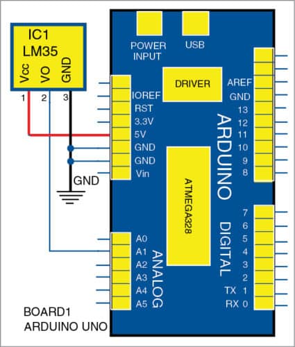 Circuit diagram of the project