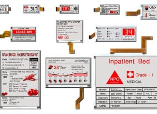 Increased Operating Temperature Range For e-paper Displays