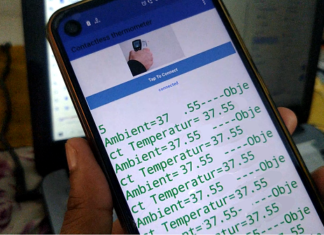 Turn Your Phone Into IR Contactless Thermometer