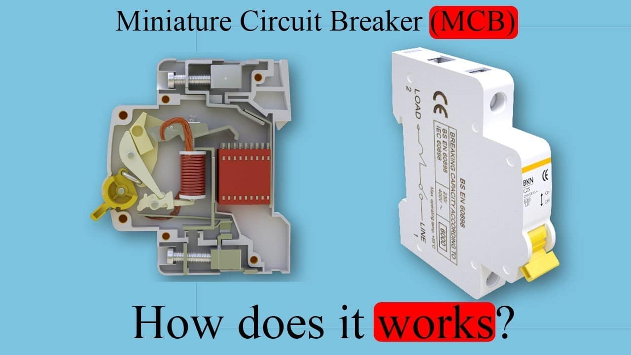 Miniature Circuit Breaker (MCB) Definition, Types, Working