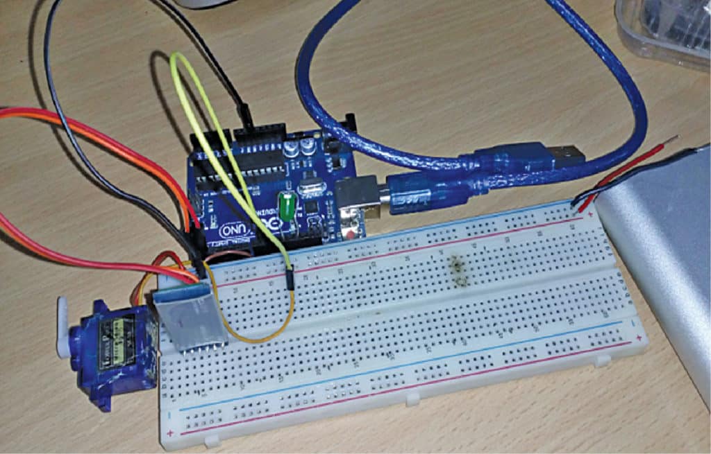 OTP Based Wireless Smart Lock System Electronics For You