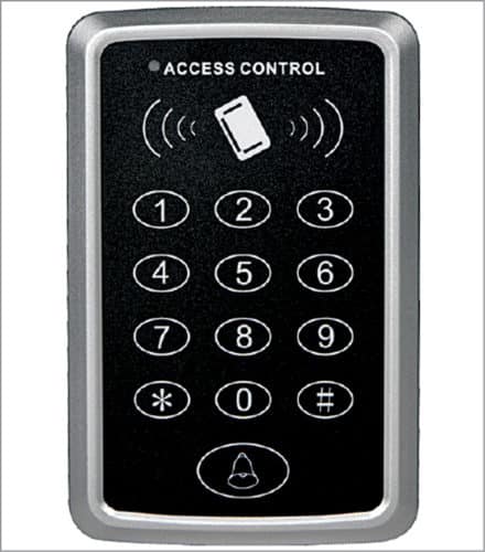 RFID based access control device