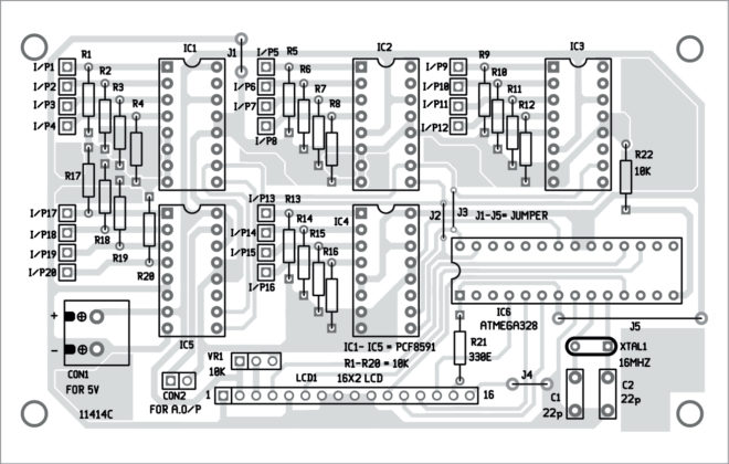 ATmega328 Analog I/O Port Expander Using I2C Bus