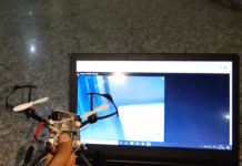 Low Cost Drone with ESP32 CAM low cost drone