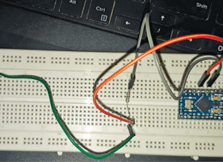 Capacitive Touch Keyboard Prototype