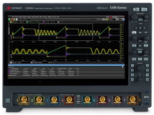 Advanced Oscilloscope Technology With Multiple Instrument Features