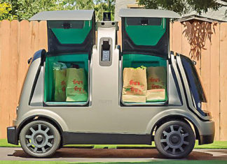 Self-Driving Electric Vehicle For Delivery