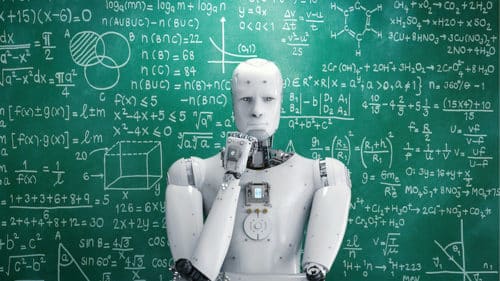 Model of a robot teacher