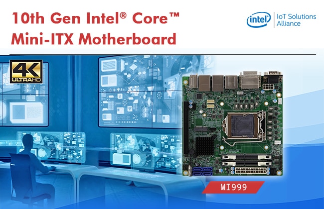 High-Performance 10th Gen Intel Core Mini-ITX Motherboard