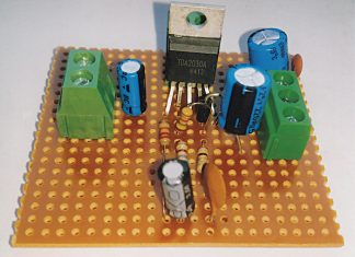 Author Prototype for 14-Watt Hi-Fi Audio Amplifier Using TDA2030A