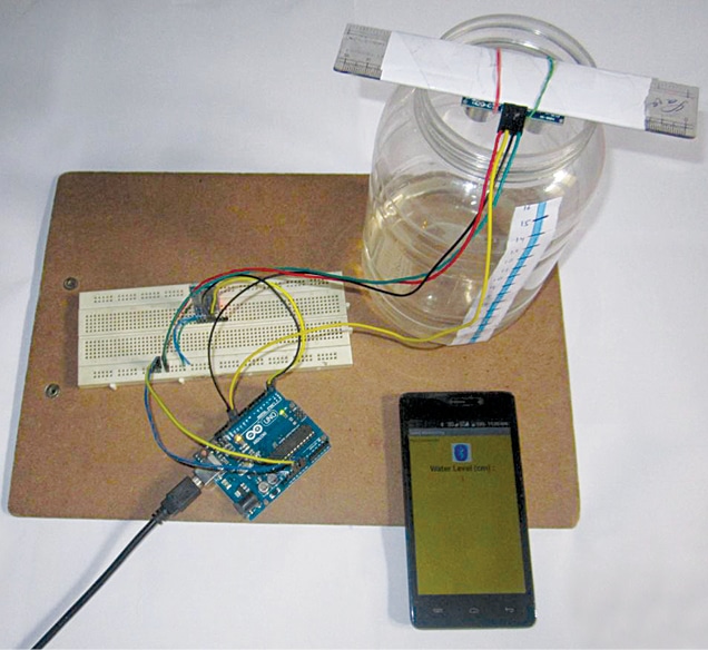 Smartphone Based Liquid Level Monitoring System