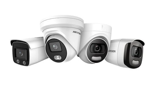 Wide Range Of Video Security Cameras Powered by ColorVu Technology