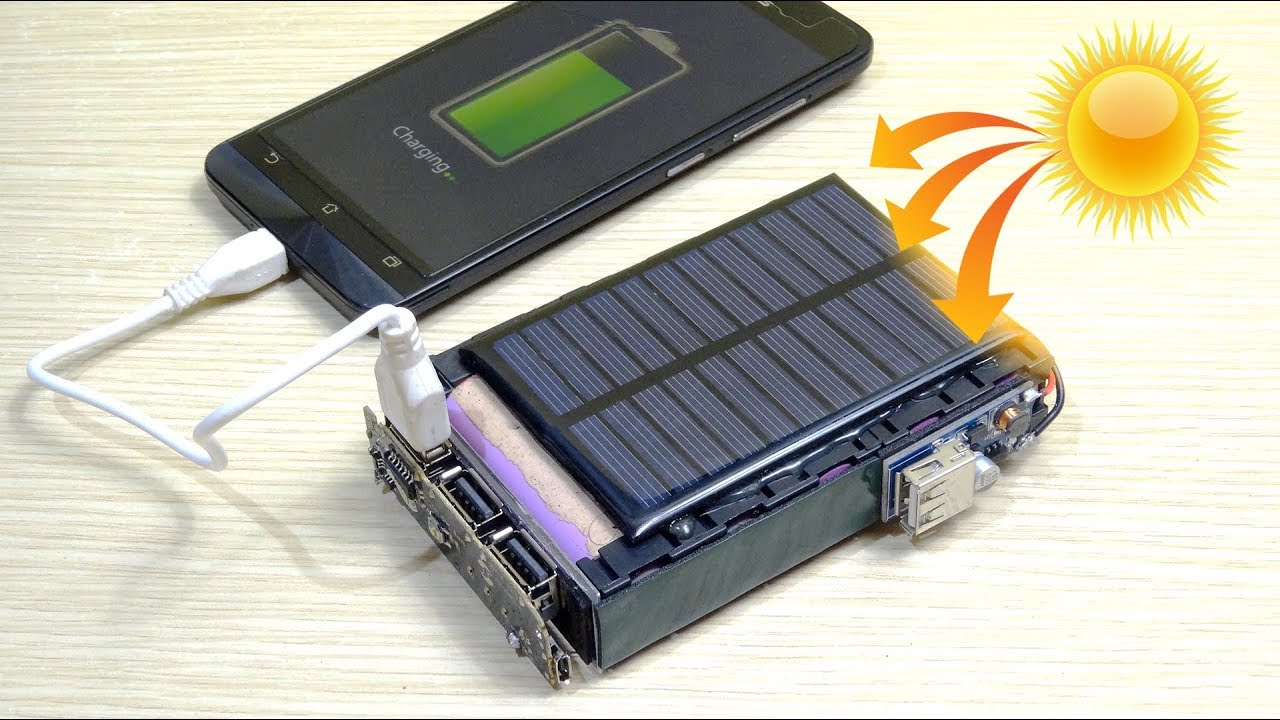 How To Make Your Own Solar Power Bank