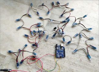 NeoPixel LED lighting using Arduino