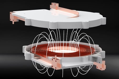 Contactless High Power Transmission Using Superconductivity