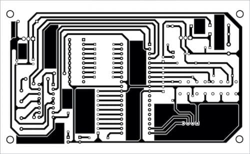 PCB layout for custom PID line follower