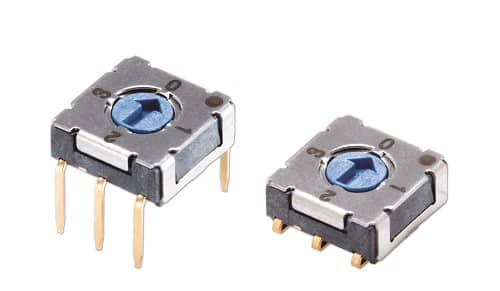Micro Rotary DIP Switches Ideal For Space-Constrained Designs