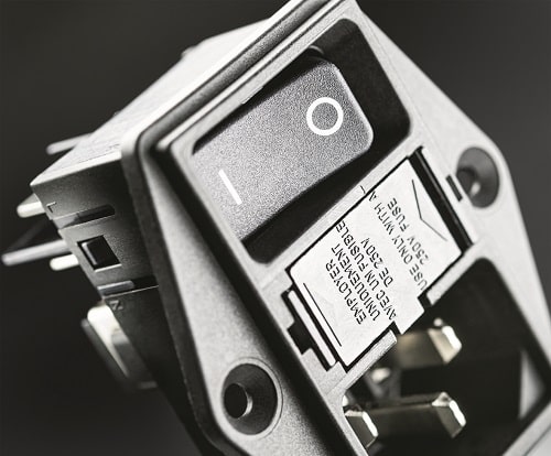 Power Entry Module Now With Side Flange Mounting