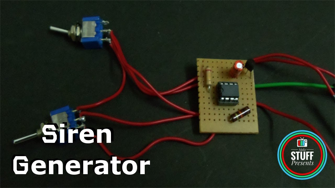 Constructing Your Own Siren Generators (4 Types)