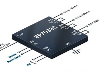 Small And Fast Voltage Regulator Triple Output Of 10A