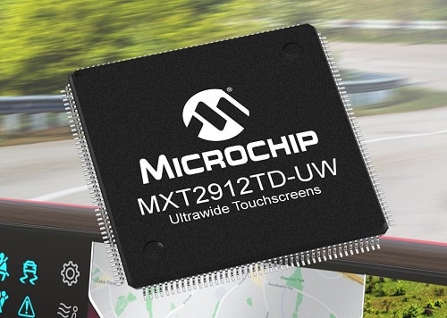 Automotive-Qualified, Single-Chip Solution For Ultrawide Touch Displays