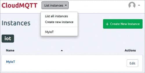 Creating a free instance on CloudMQTT
