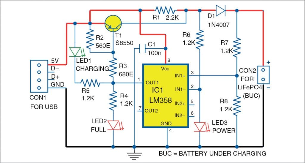 Little LiFePO4 Battery Charger