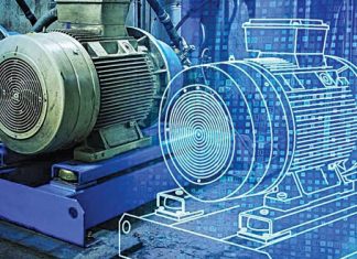 Digital Twin Benefits From Collaboration With IoT 3D model of a pump, which is the twin of the original (Credit Noria Corporation)