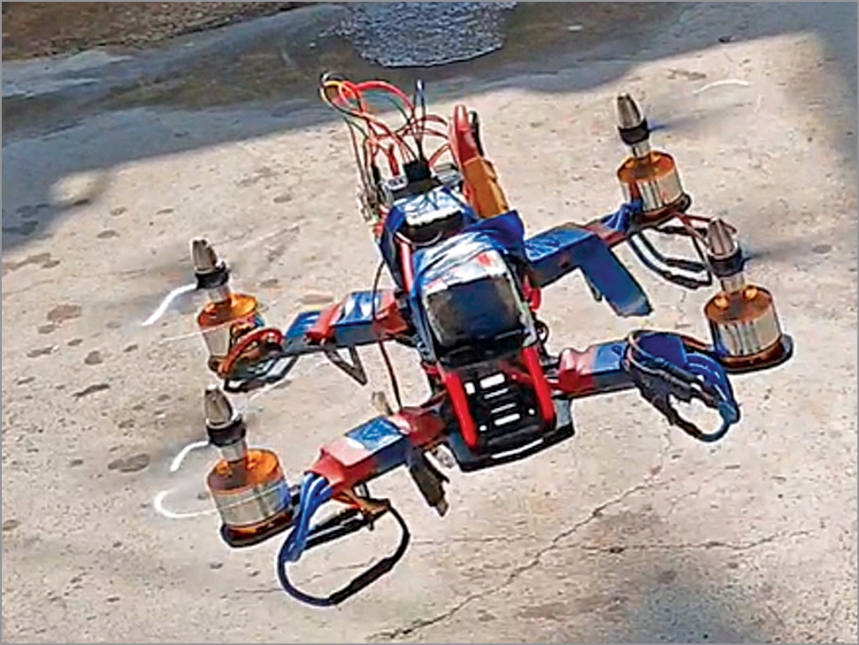 Fast-Moving Drone For Public Announcements