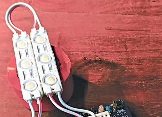 Bluetooth Operated LED Desk Lamp LED Desk Lamp Prototype