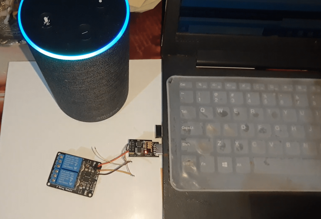 DIY Alexa Controlled IoT Device