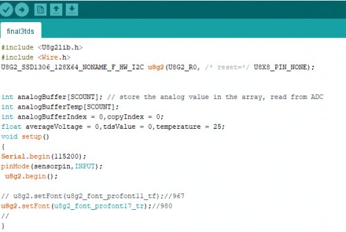 Arduino-based DIY TDS Meter | Code and Circuit