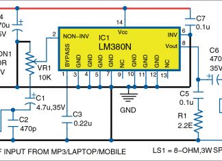Single-Channel Audio Amplifier