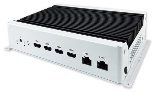 11th Gen Intel Core Based Digital Signage Player With Four HDMI Outputs