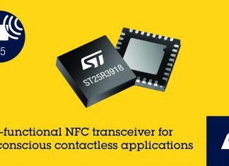 STMicroelectronics Launches Cost-Efficient NFC Transceivers