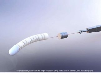 Tactile Sensing Mechanism For Soft Bionic Fingers