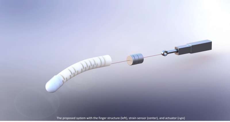 Tactile Sensing Mechanism For Soft Bionic Fingers - Electronics For You