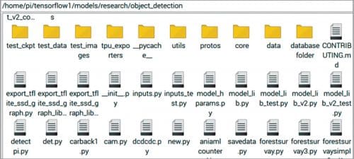 Object_detection folder