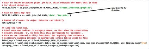 Defining path for the new label file