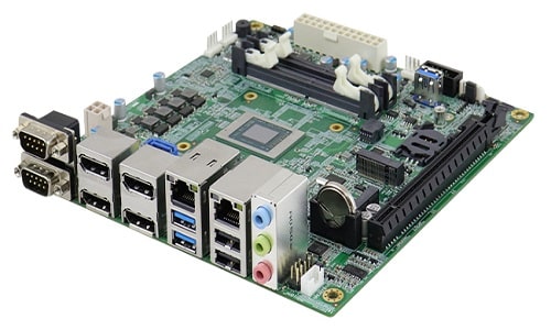 MI989 Mini-ITX Motherboard Based On AMD Ryzen Embedded V2000