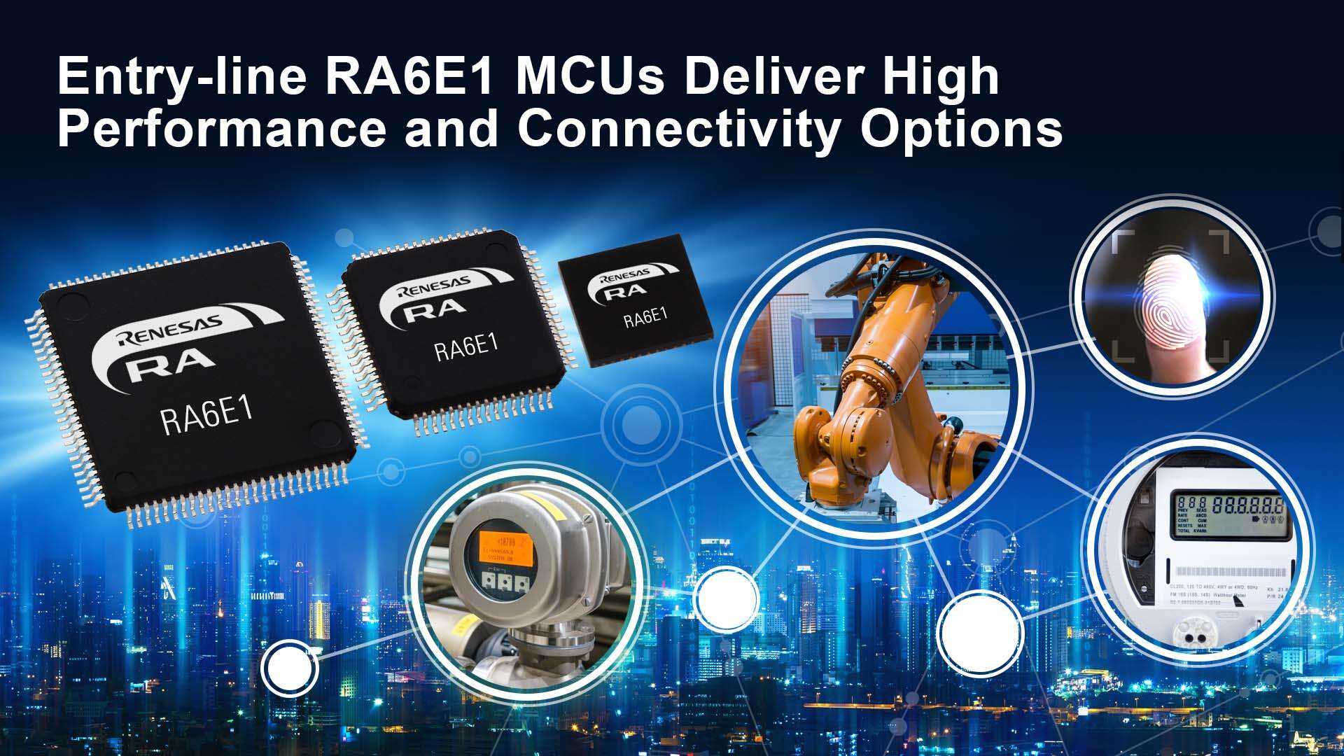 Renesas Introduces Its High-Performance Entry-Line MCUs