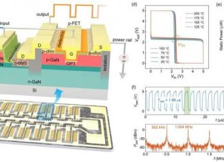 Researchers Realized GaN-Based Complementary Logic ICs