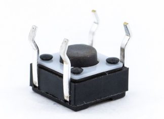 Reverse Through-Hole Mounted Tact With Multiple Gram Force Options