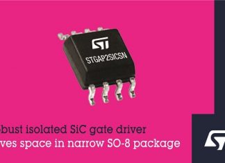 Robust Isolated SiC Gate Driver from STMicroelectronics Saves Space in Narrow SO-8 Package
