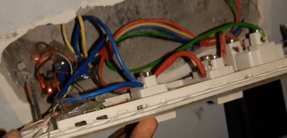 Attaching RCWL microwave radar to the electric socket