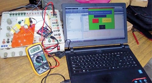 Authors’ prototype for speed sensing