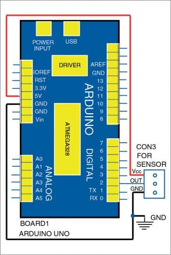 Interfacing Arduino with sensor